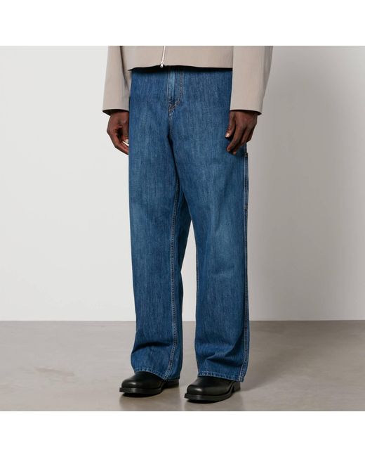 Our Legacy Blue Joiner Denim Oversized Jeans for men