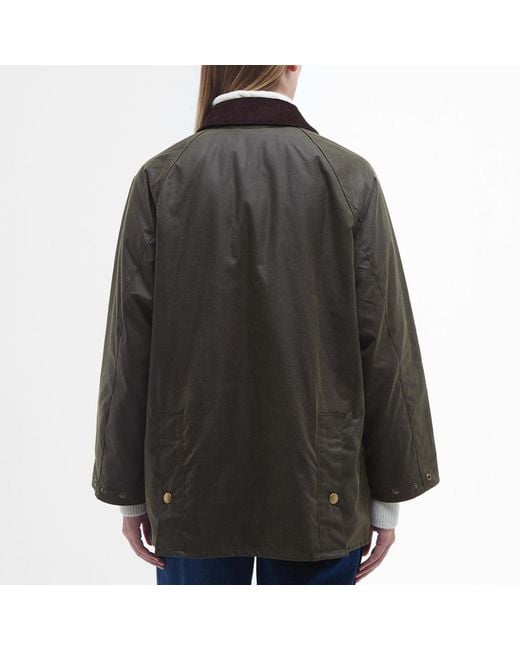 Barbour Black Lynne Waxed Cotton Jacket