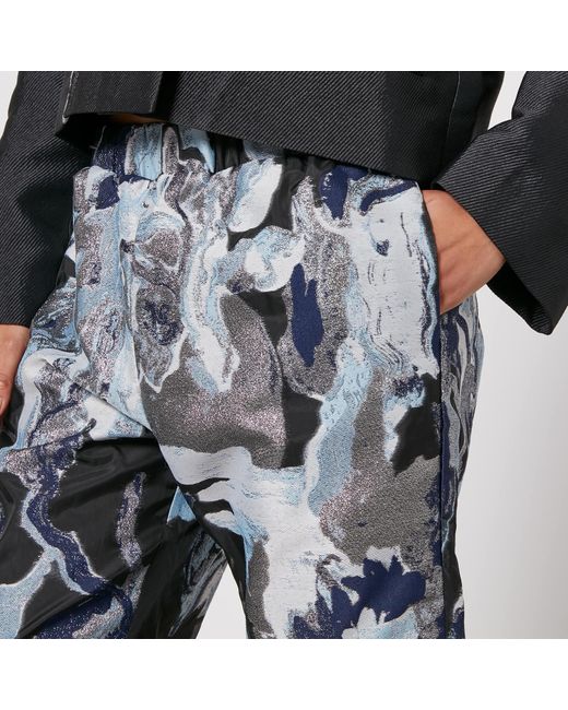Stine Goya Blue Icy Flower Isra Trousers