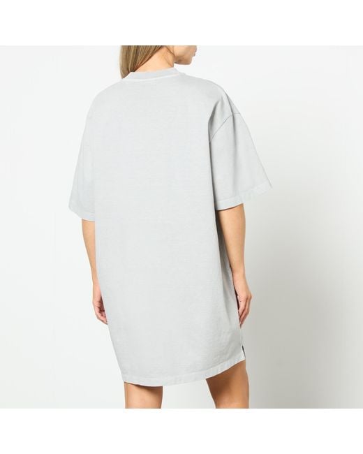 Carhartt Gray Nelson Grand Cotton-Jersey T-Shirt Dress