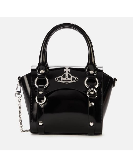 Vivienne Westwood Black Betty Mini Handbag With Chain