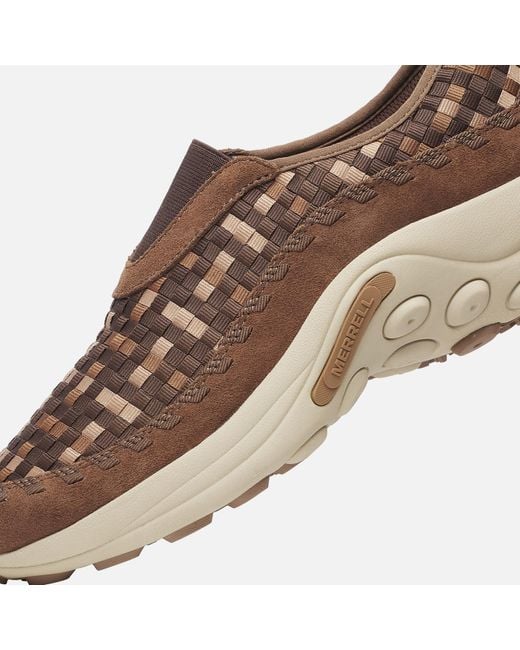 Merrell Brown Jungle Moc Evo Woven Shoes for men
