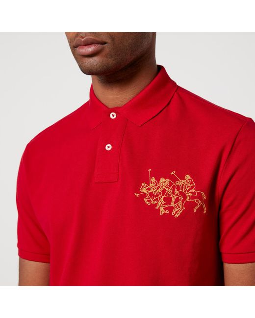 Polo Ralph Lauren Red Lunar New Year Polo Pony Polo Shirt for men