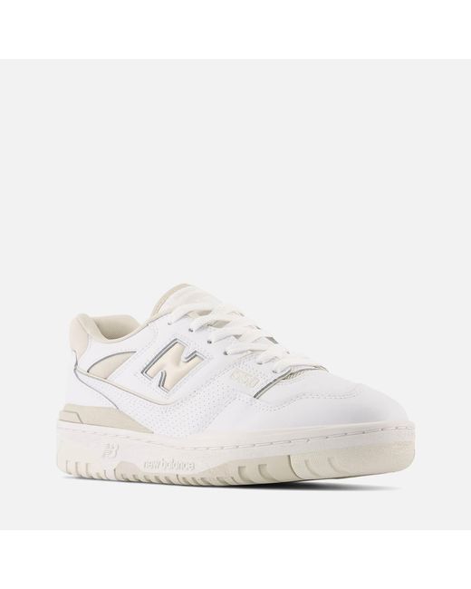 New Balance 550 Trainers in White Lyst