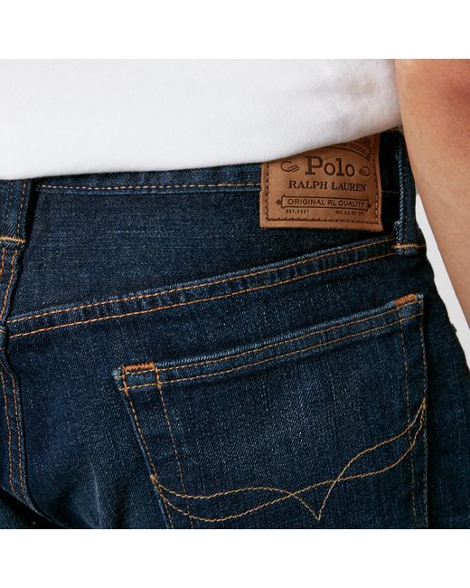Polo Ralph Lauren Blue Sullivan Denim Straight-Leg Jeans for men