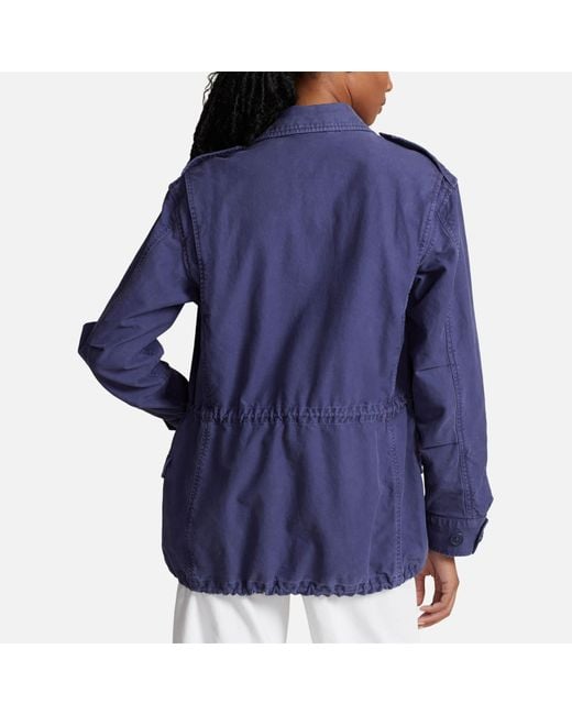 Military blazer top ralph lauren