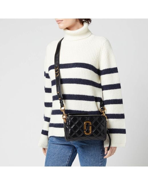 Marc Jacobs The Quilted Softshot 21 Bag in Black Lyst UK