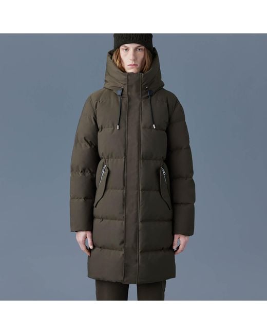 Mackage Gray Antoine Quilted Shell Puffer Coat for men