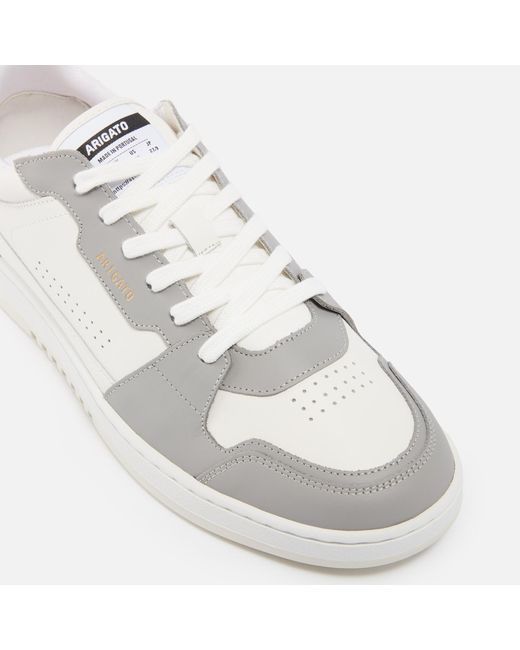 Axel Arigato White Dice Lo Leather Trainers for men