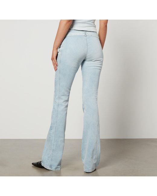 DIESEL Blue D-Ebbybelt-S Denim Bootcut Jeans