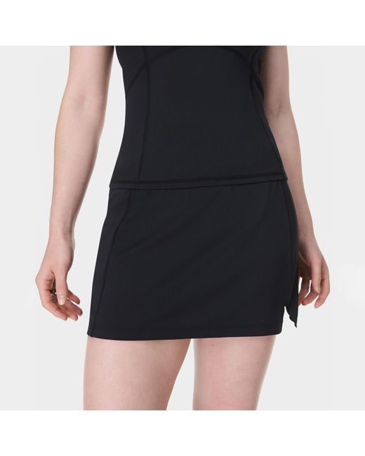Sweaty Betty Black All Day Active Stretch-Jersey Skort