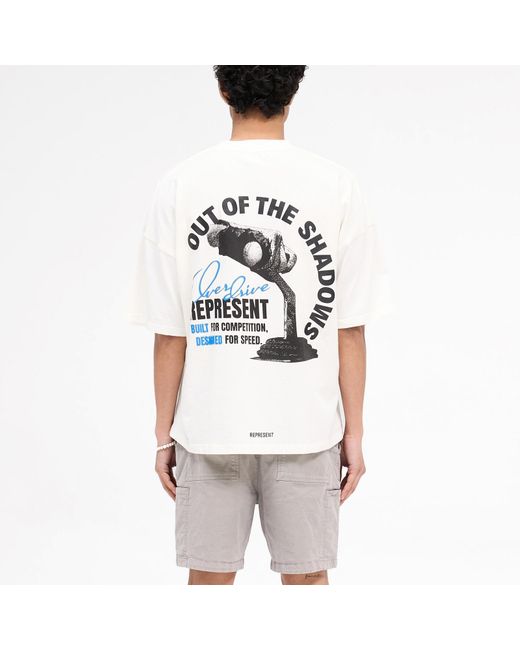 Represent White Out Of The Shadows T-Shirt for men
