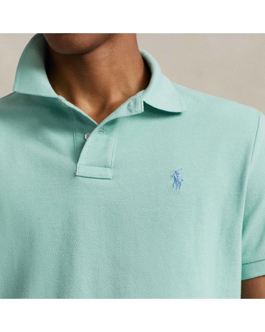 Polo Ralph Lauren Green Cotton-piqué Polo Shirt for men