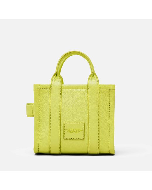 Marc Jacobs Yellow Leather The Crossbody Tote