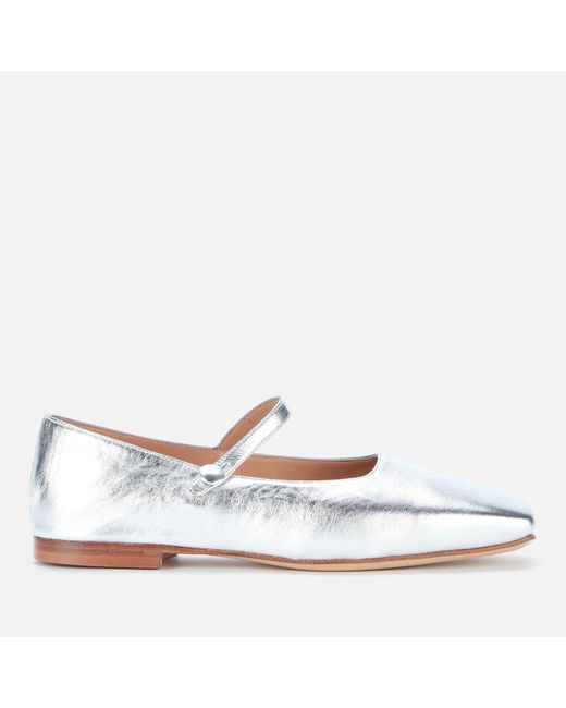 mansur gavriel square toe flats