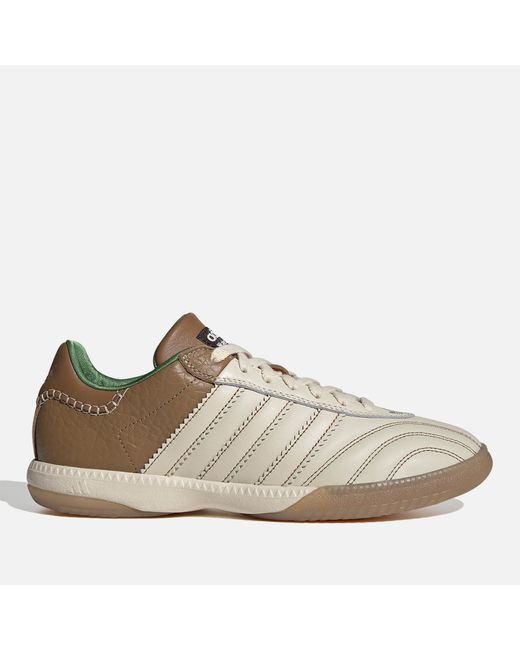Adidas Brown Leather Samba Trainers for men
