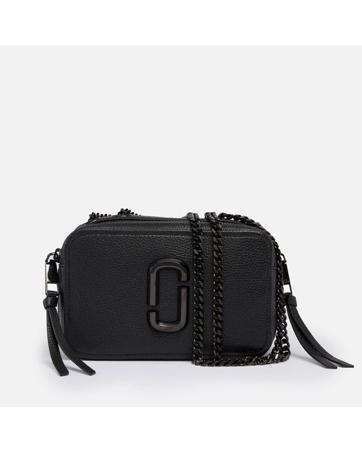 Marc Jacobs Leather The Glam Shot 21 Dtm Bag in Black | Lyst UK