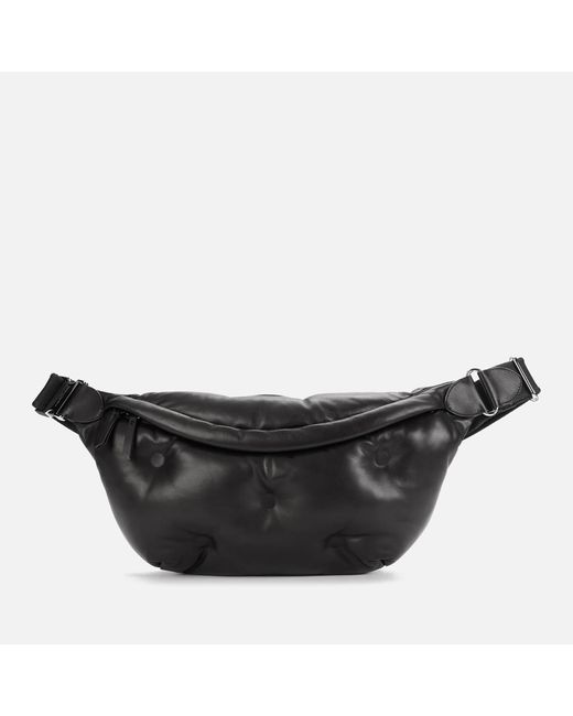 Maison Margiela Black Glam Slam Curve Belt Bag for men