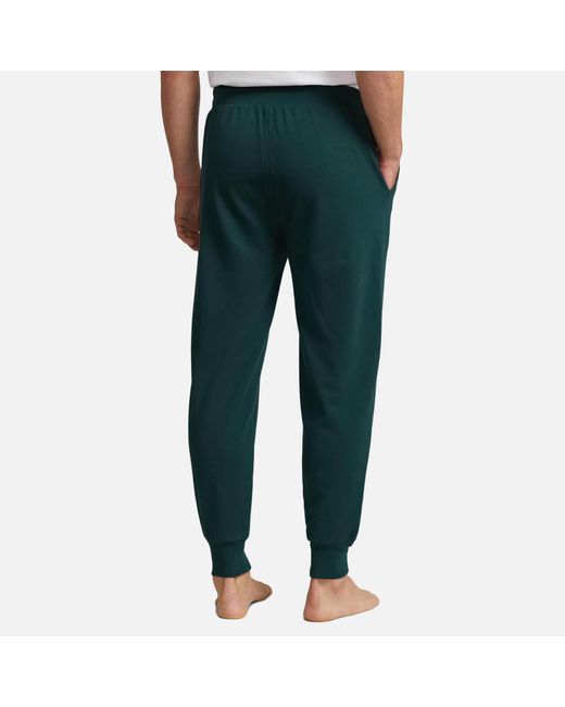 Polo Ralph Lauren Green Leg Logo Cotton-Blend Sweatpants for men
