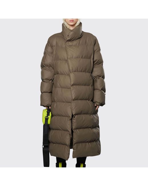 ASOS Puffer Jacket With Pocket Detail | Puffer coat outfit, Orange puffer jacket, Womens spring coat