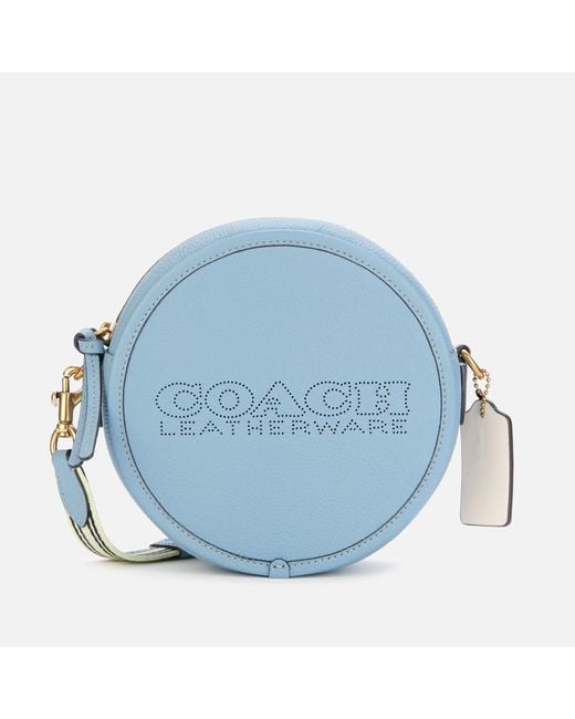 COACH Blue Colorblock Kia Circle Bag