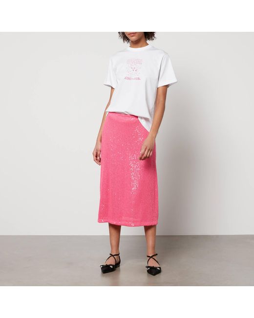 Baum und Pferdgarten Pink Jolette Sequinned Skirt