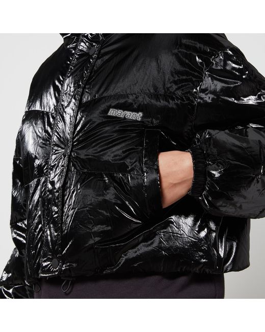Isabel Marant Black Telia Quilted Padded Jacket