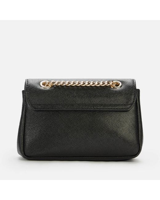 ★Vivienne Westwood★ Small Pulse Chain Crossbody Bag Black Vivienne Westwood Small Purse Chain Bag Grain Leather Black