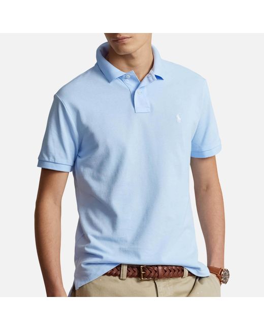 Polo Ralph Lauren Men's Custom Slim Fit Soft Cotton Polo Shirt - Macy's