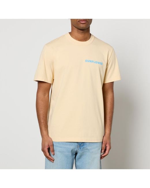 sunflower Natural Master Logo Organic Cotton-Jersey T-Shirt for men