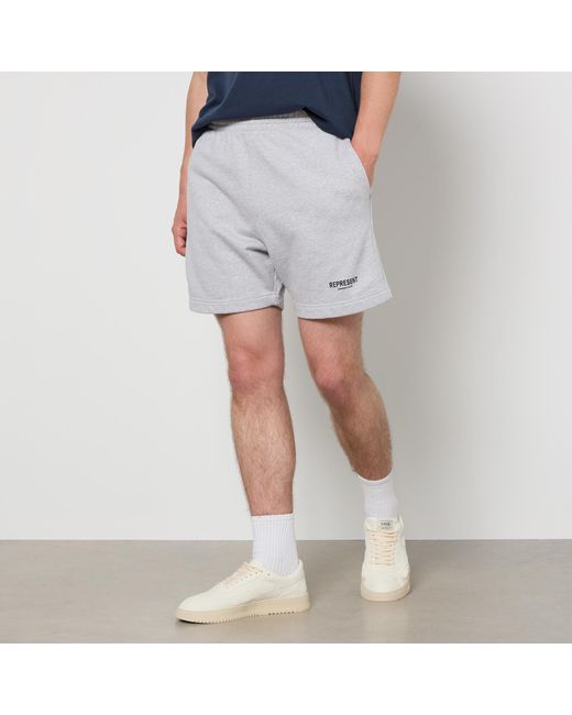 Represent Gray Owners Club Cotton-Jersey Shorts for men