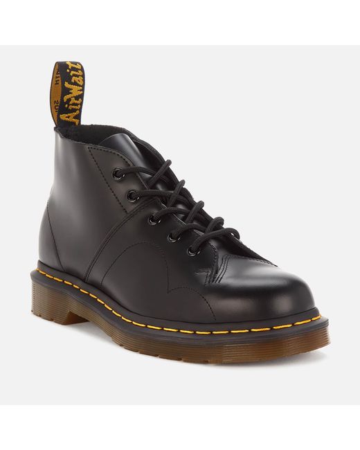 church smooth leather monkey boots