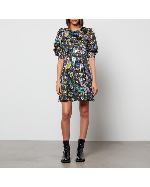 Stine Goya Celina Printed Sequin Dress 