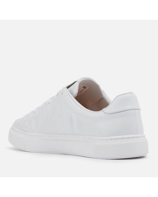 Fred Perry B71 Leather Trainers in White for Men | Lyst