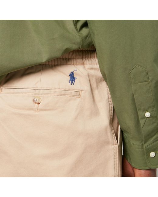 Polo Ralph Lauren Natural Prepster Stretch Twill Cotton-Blend Trousers for men