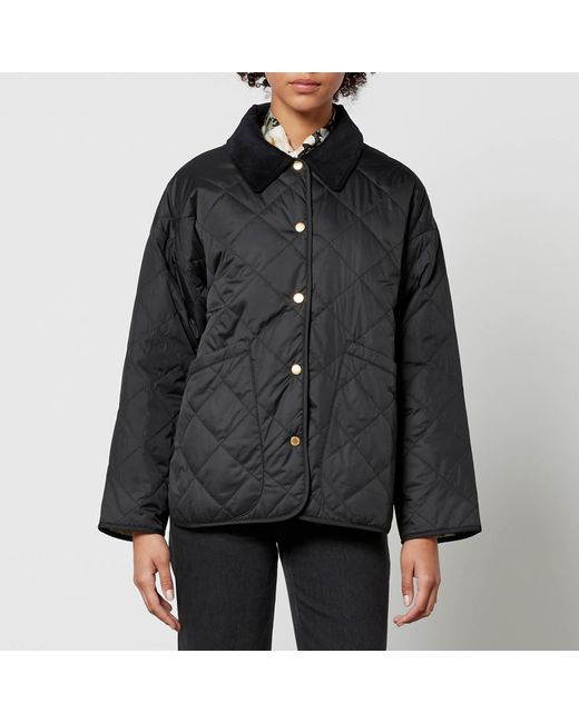 Barbour X House of Hackney Blue Daintry Quilted Shell Jacket