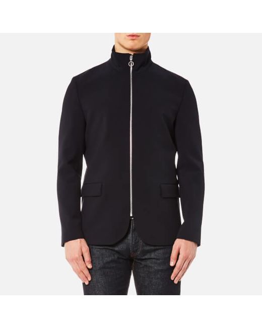HUGO Apino Zipped Jacket in Blue for Men | Lyst Canada
