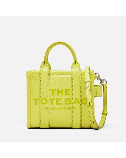 Marc Jacobs Yellow Leather The Crossbody Tote