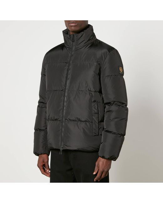 Belstaff Black Paxton Shell Puffer Jacket for men