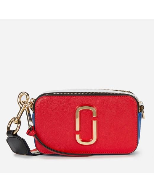 Marc Jacobs Red Snapshot Usa Cross Body Bag