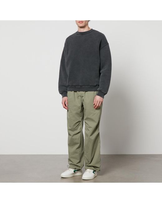 Axel Arigato Gray Typo Cotton-Jersey Sweatshirt for men