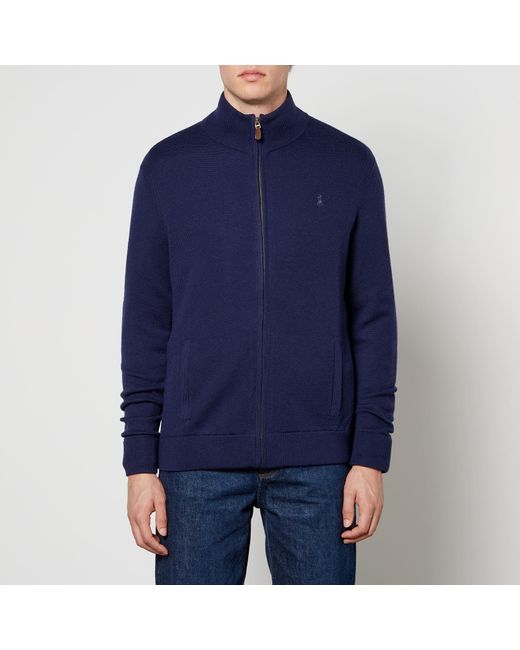 Polo Ralph Lauren Merino Wool Jumper in Blue for Men | Lyst UK