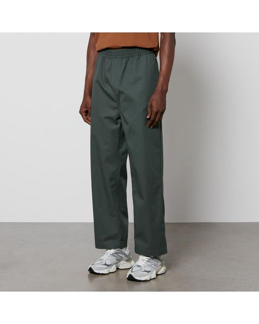 Carhartt Gray Newhaven Twill Trousers for men