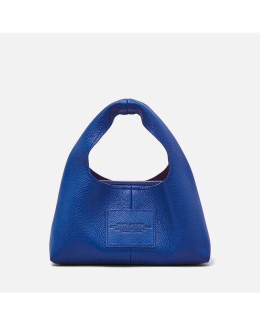 Marc Jacobs Blue The Mini Leather Sack Bag