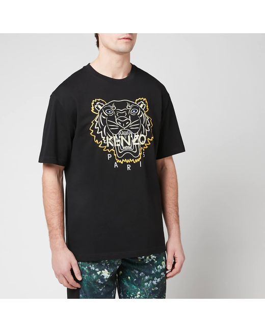 kenzo black tiger t shirt