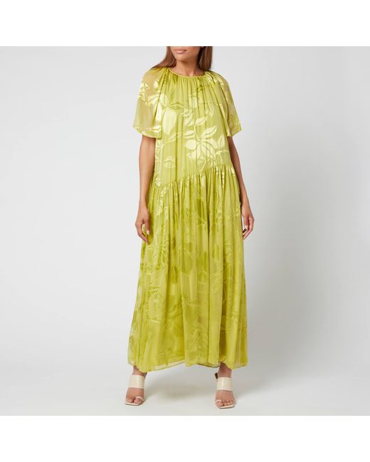 Stine Goya Green Addyson Dress