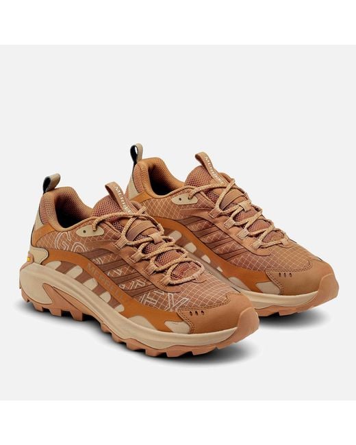 Merrell Brown Moab Speed 2 Gore-Tex Trainers for men