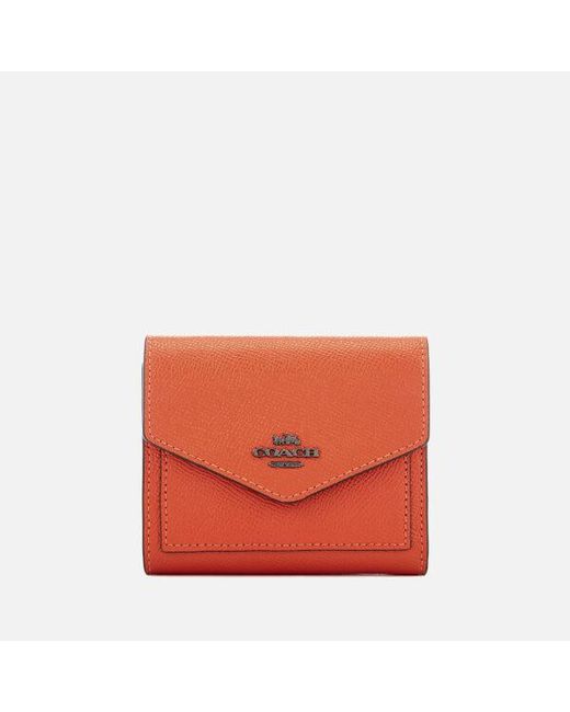 COACH Orange Women's Small Wallet