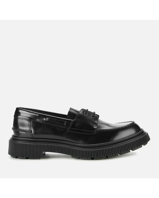 Adieu Black Type 174 Leather Loafers for men