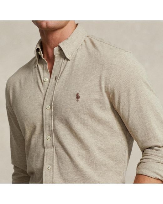 Polo Ralph Lauren Brown Cotton Shirt for men